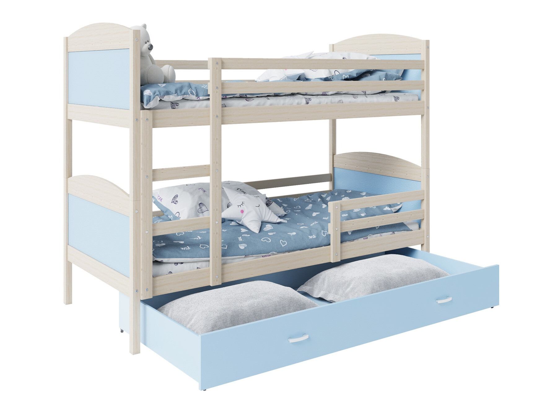 Bunk bed Aurora 102 (Blue)