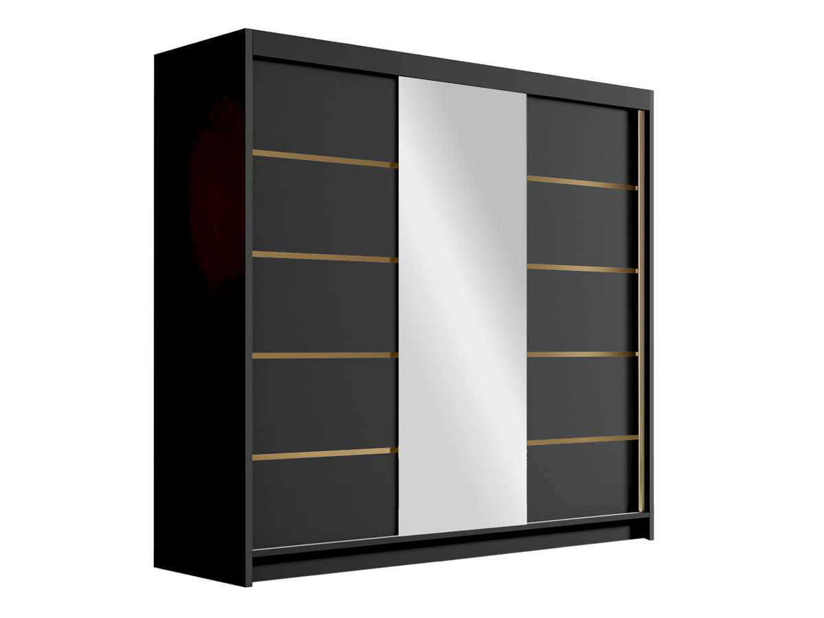 Wardrobe Closico 185 (Black)
