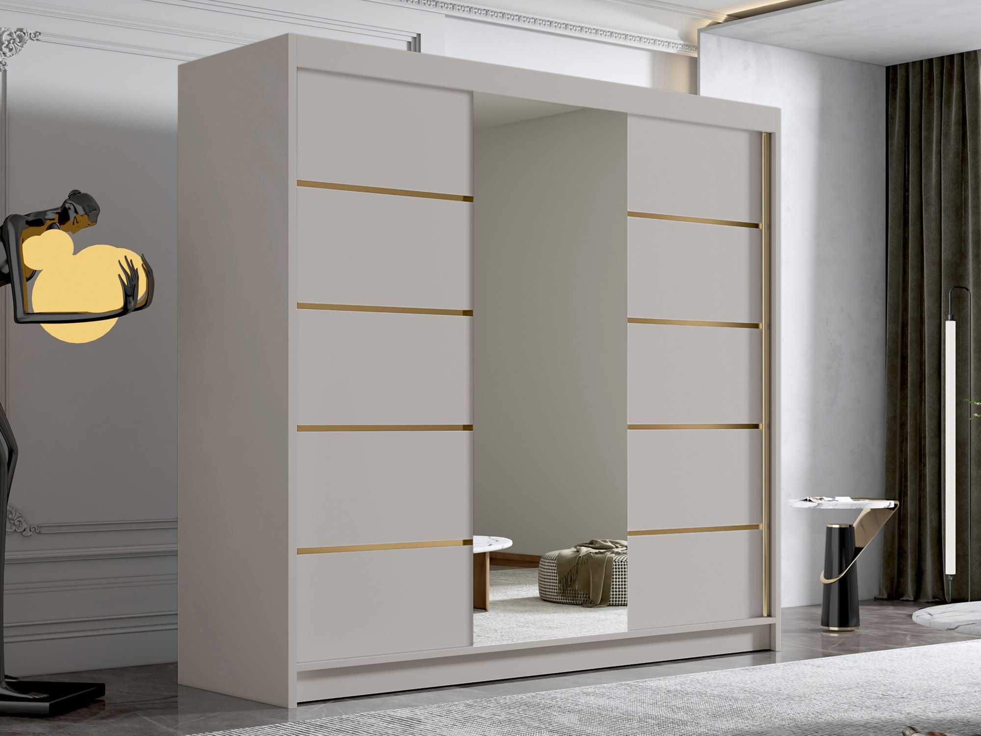 Wardrobe Closico 185 (Cashmere)