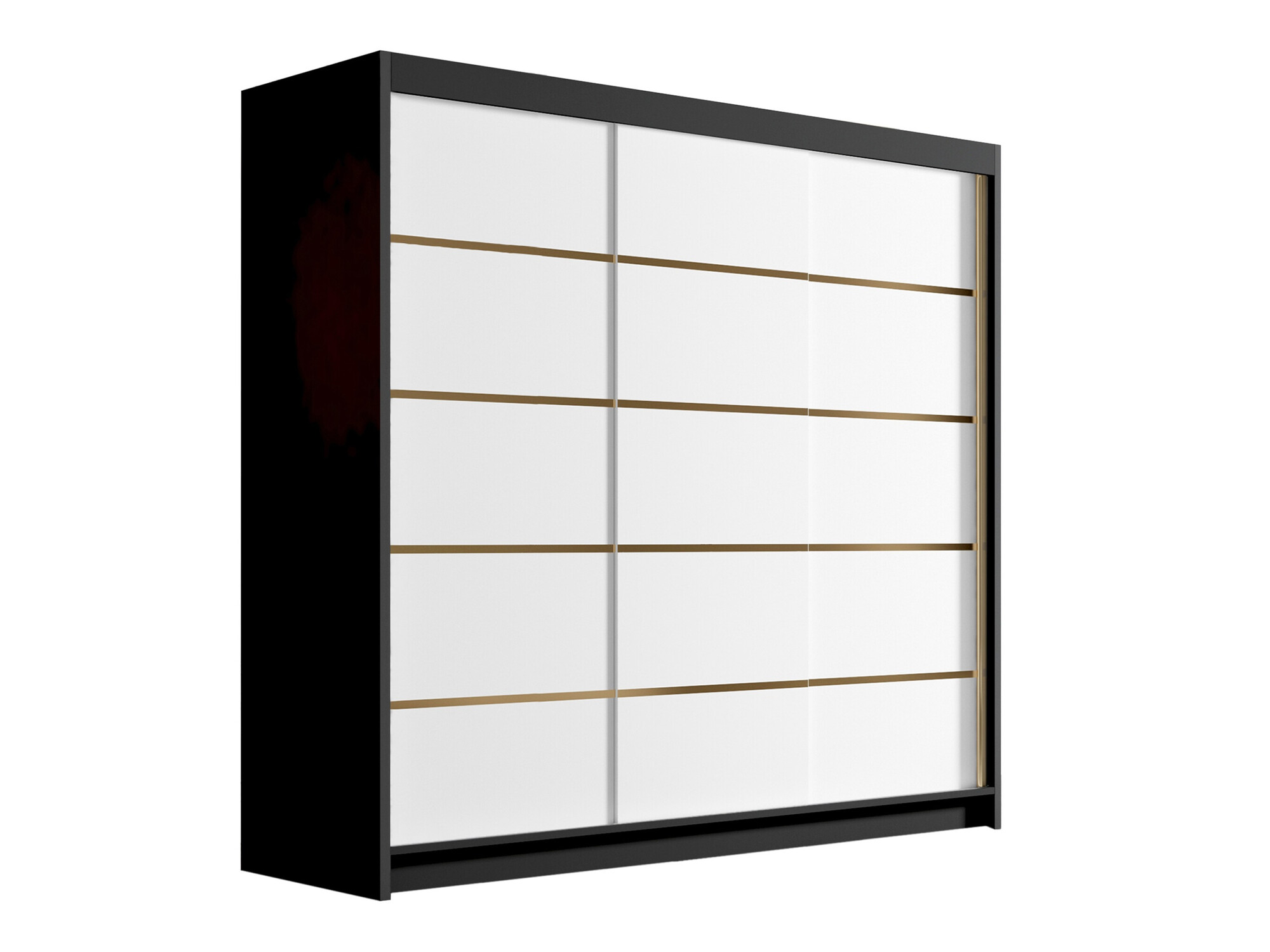 Wardrobe Closico Plenor VI (Black + White)