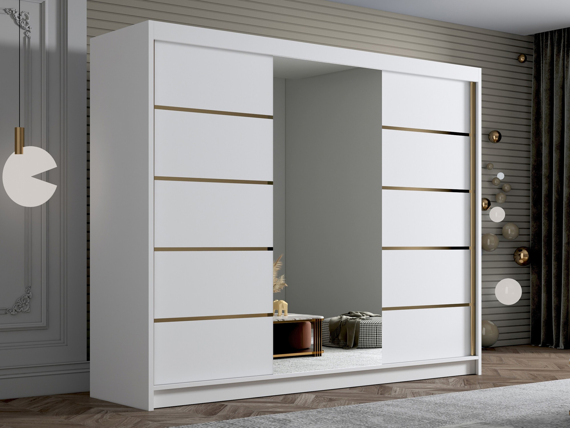 Wardrobe Closico Veltron II (White)