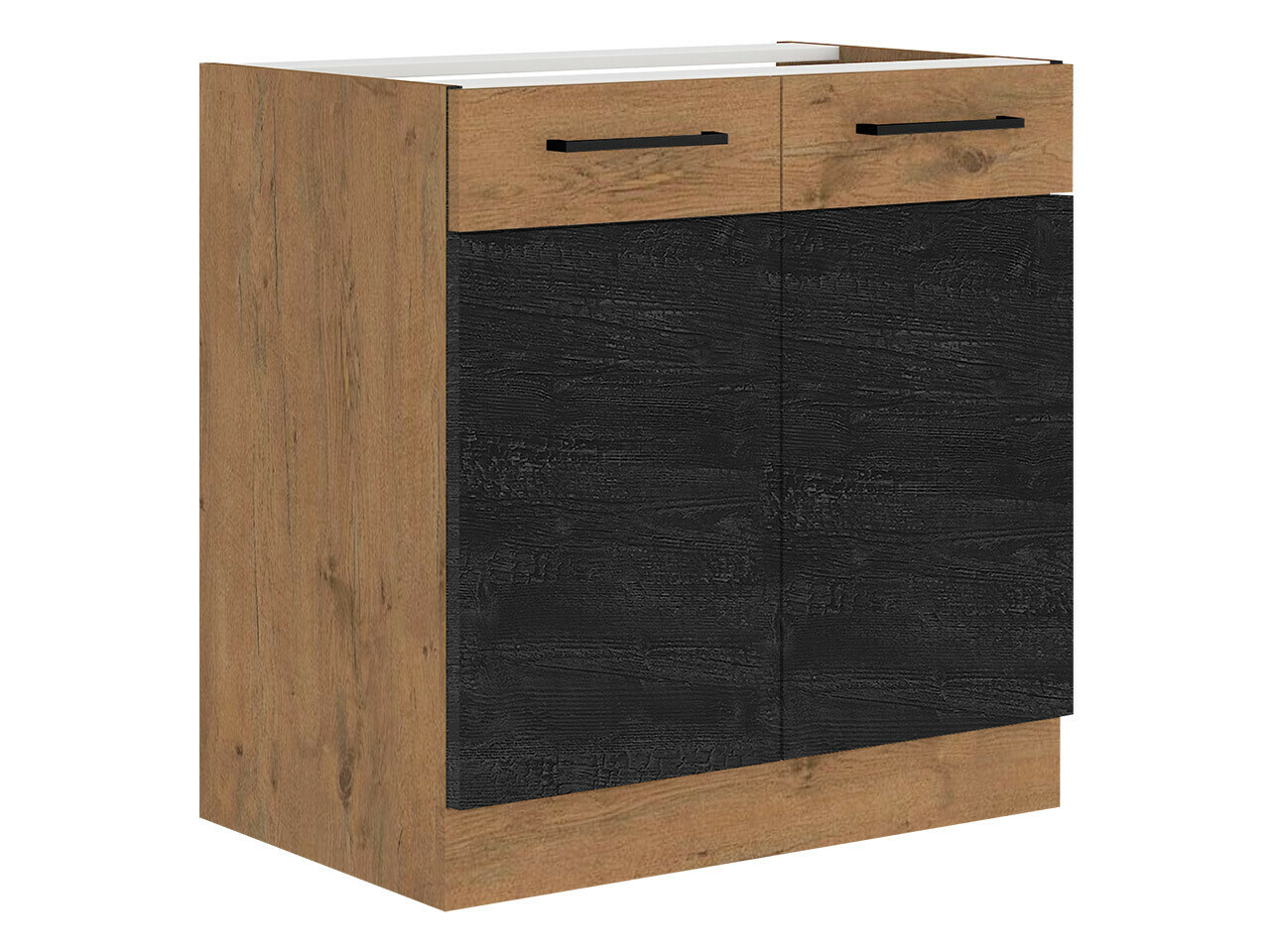 Modular sink cabinet with doors Wood Dark 101