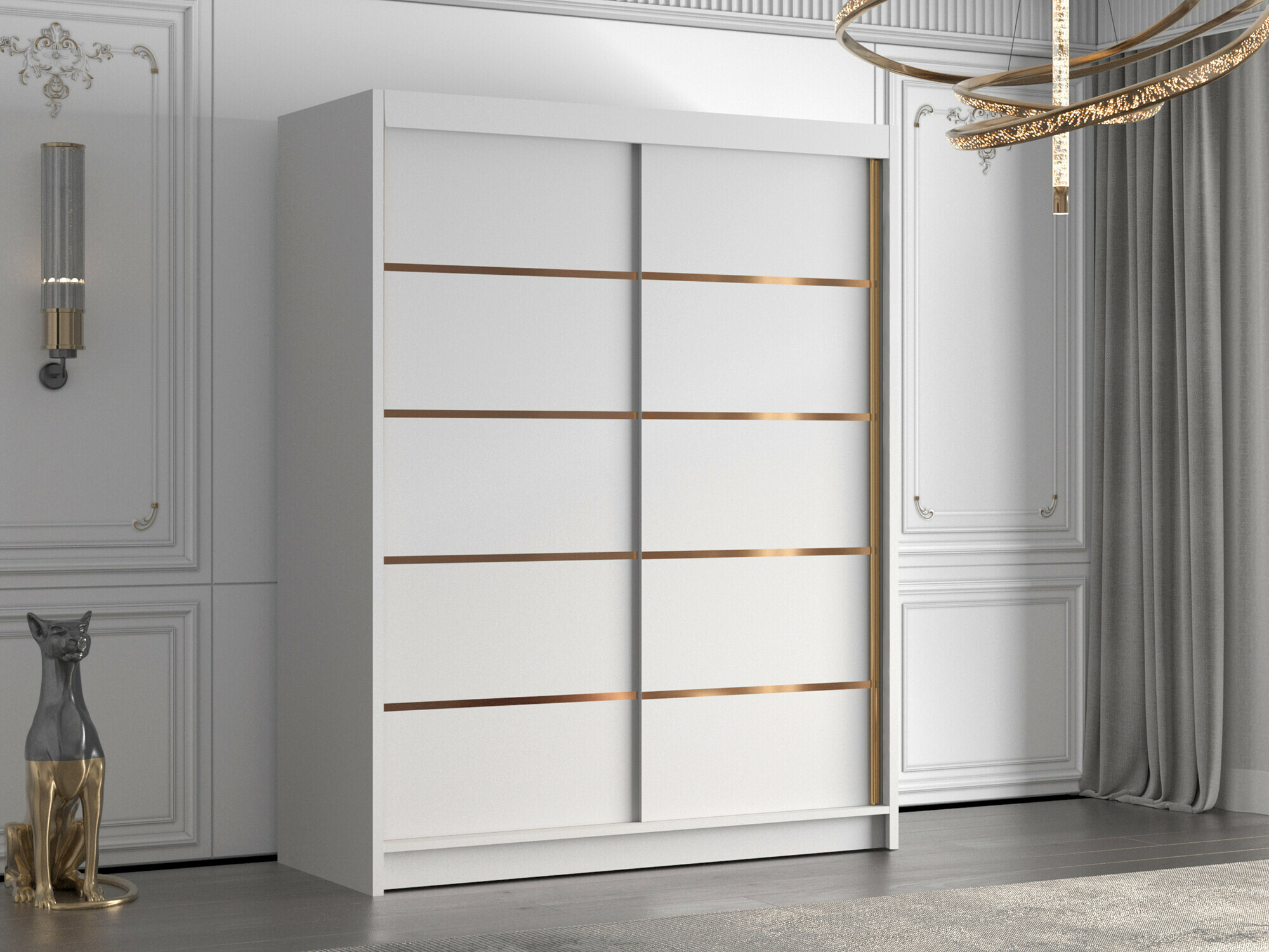 Wardrobe Closico Capsa III (White)