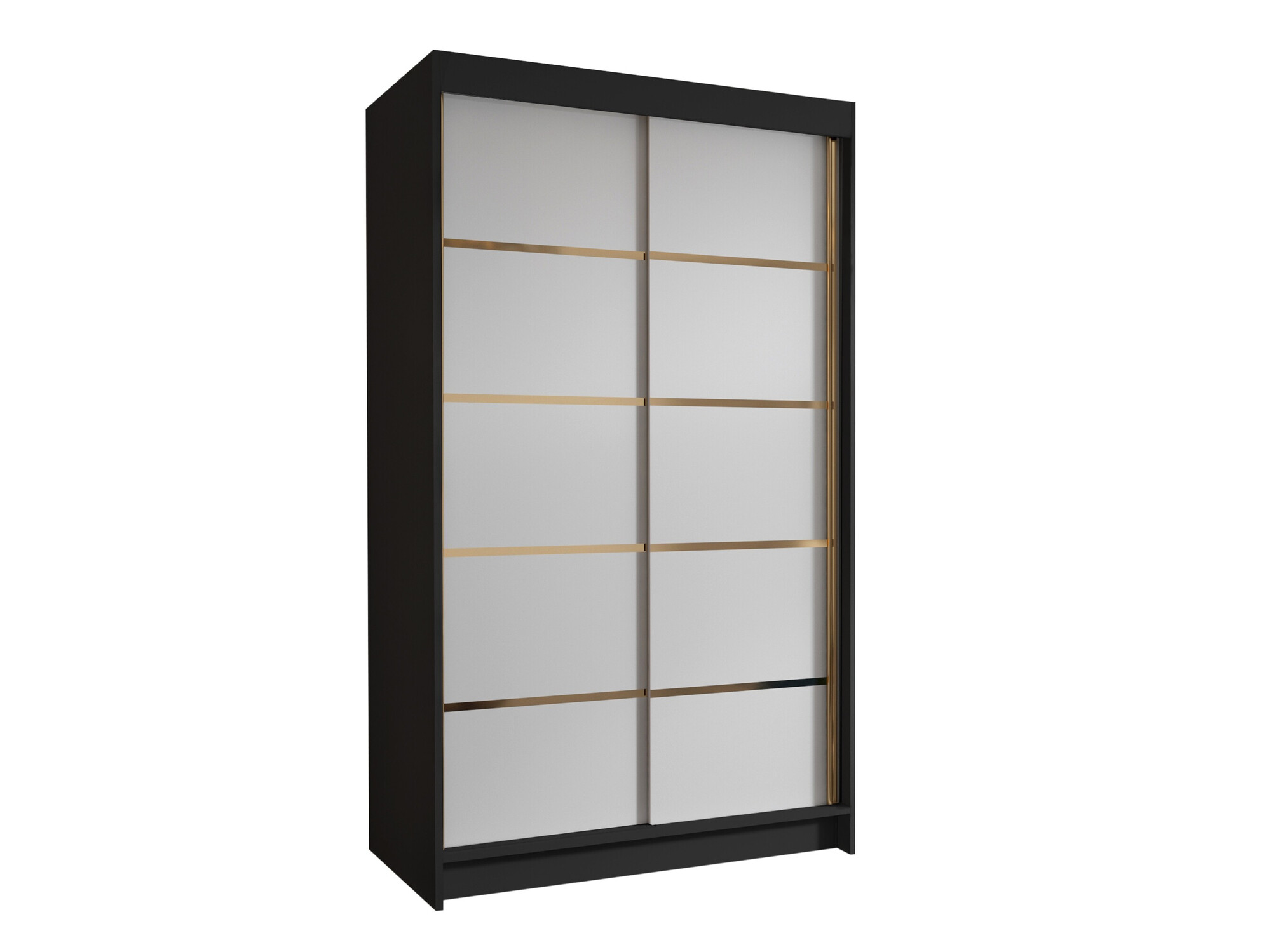 Wardrobe Closico Corden III (Black + White)