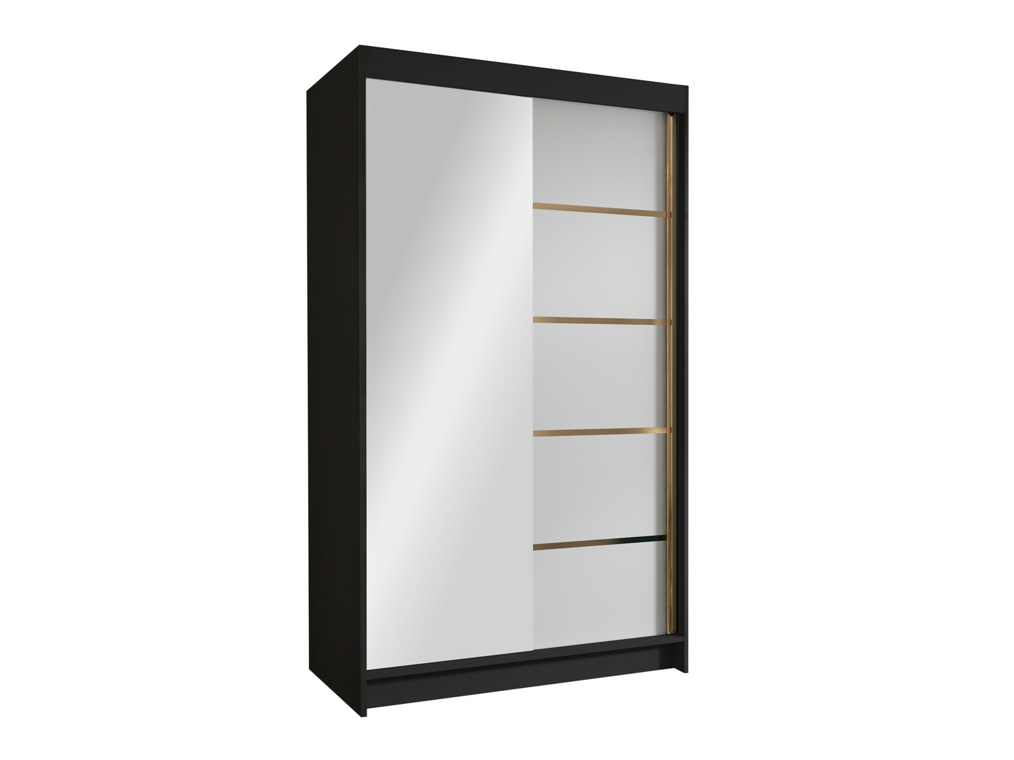 Wardrobe Closico Corden III (Black + White)