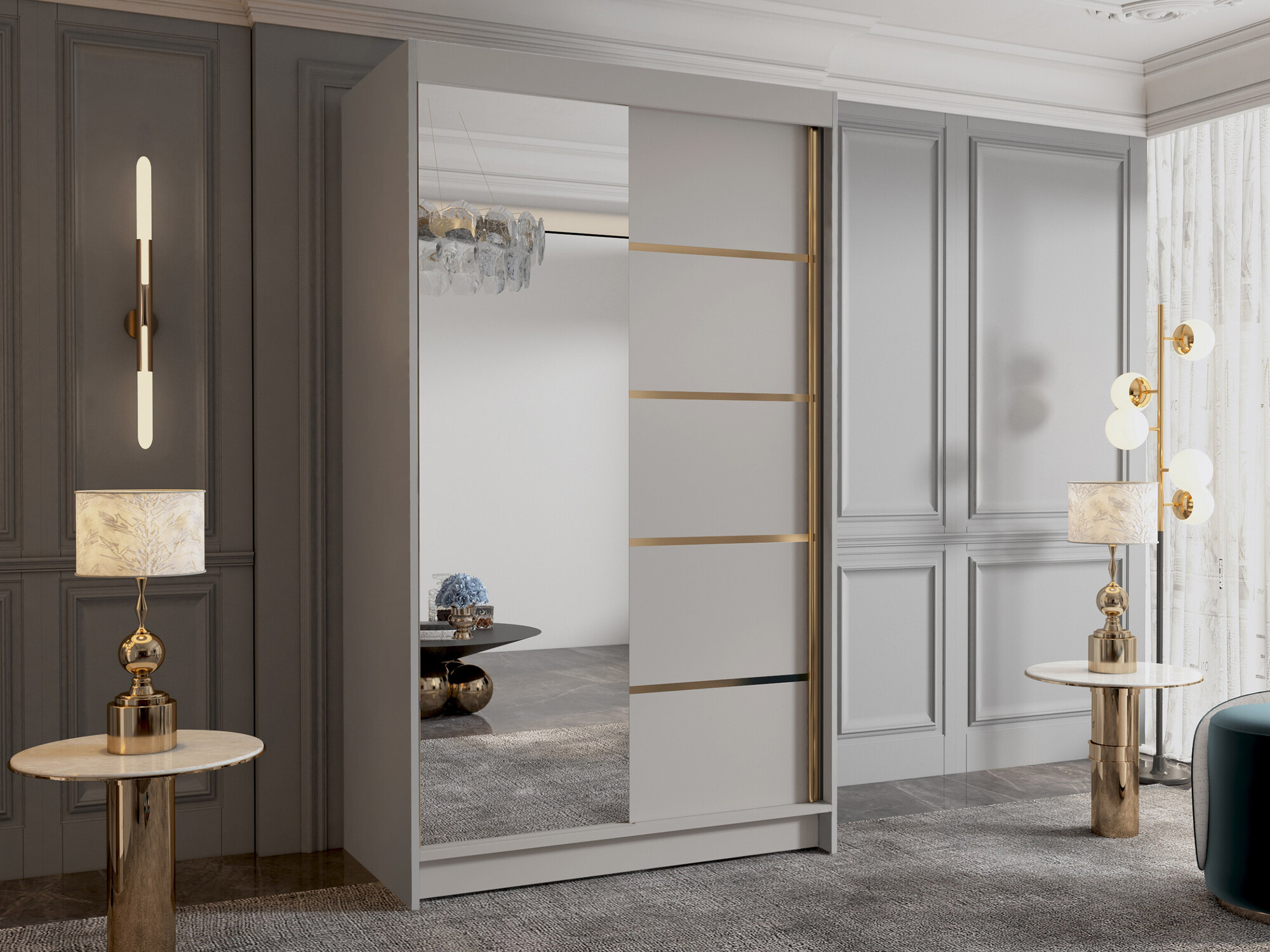 Wardrobe Closico Corden III (Cashmere)