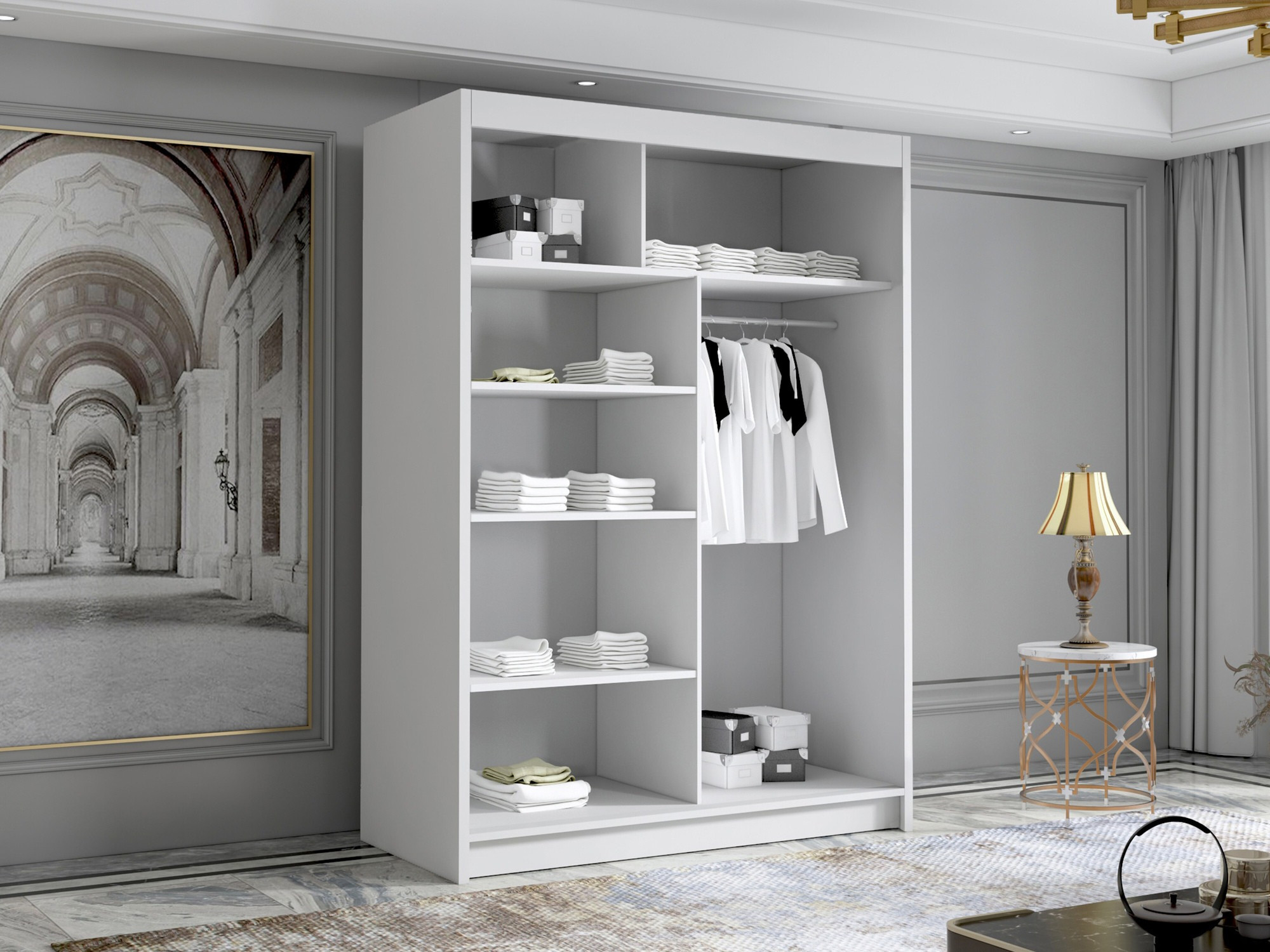 Wardrobe Closico Fornix III (Cashmere)