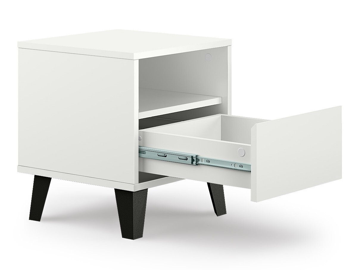 Bedside table Mandeville 123 (White)