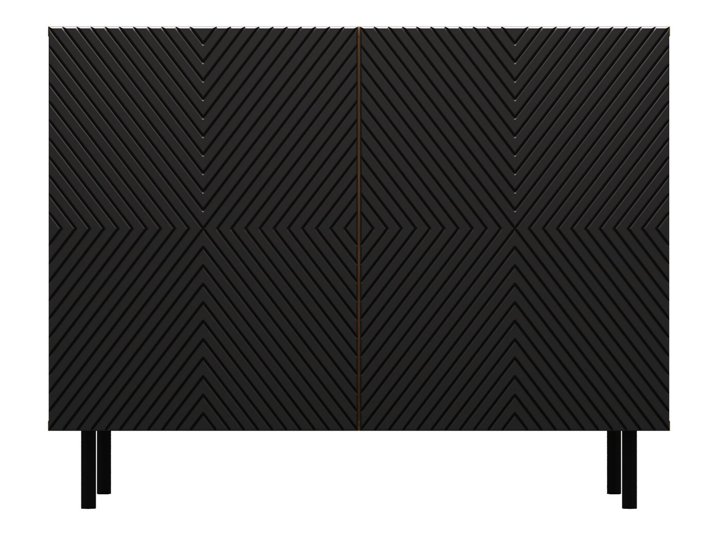 Sideboard Romseru 101 (Black + Artisan oak)