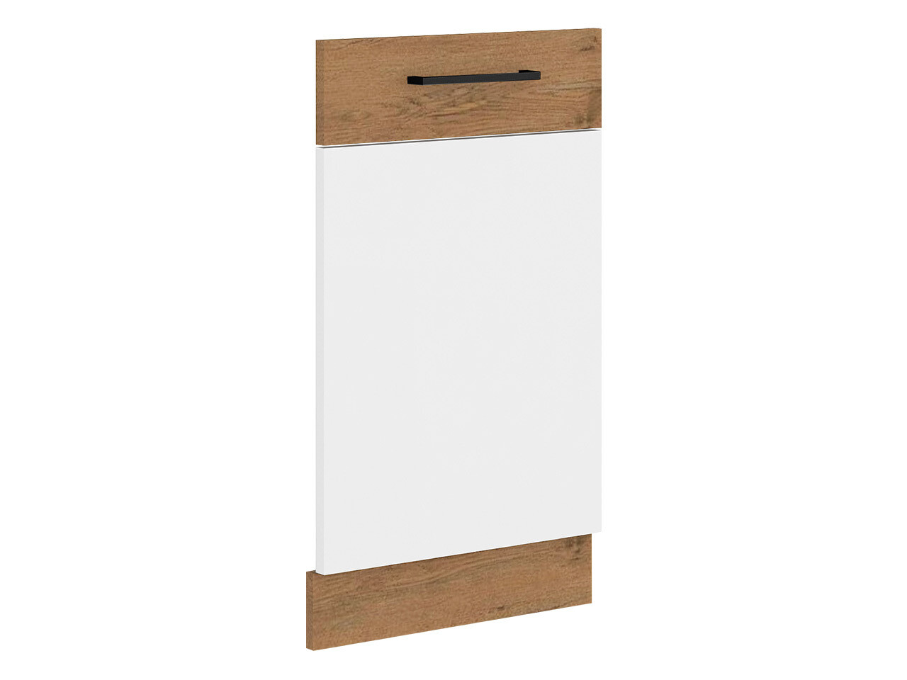 Dishwasher door Wood White 104
