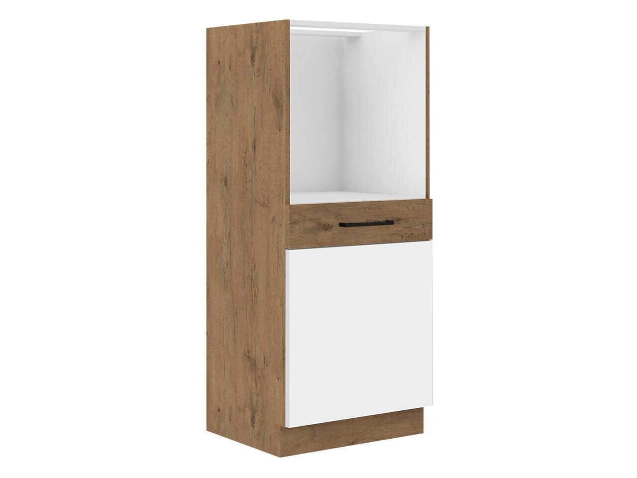 Modular cabinet for built-in appliances Wood White 122