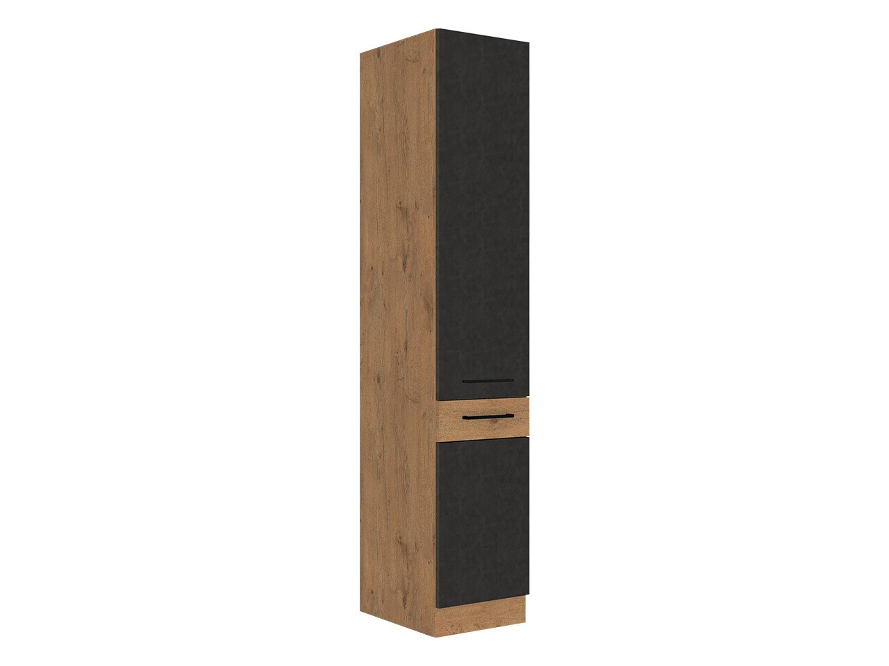 Modular cabinet with doors Wood Grey 119