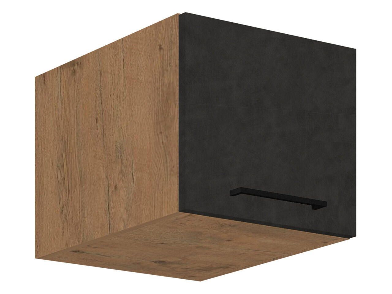 Modular wall cabinet Wood Grey 128