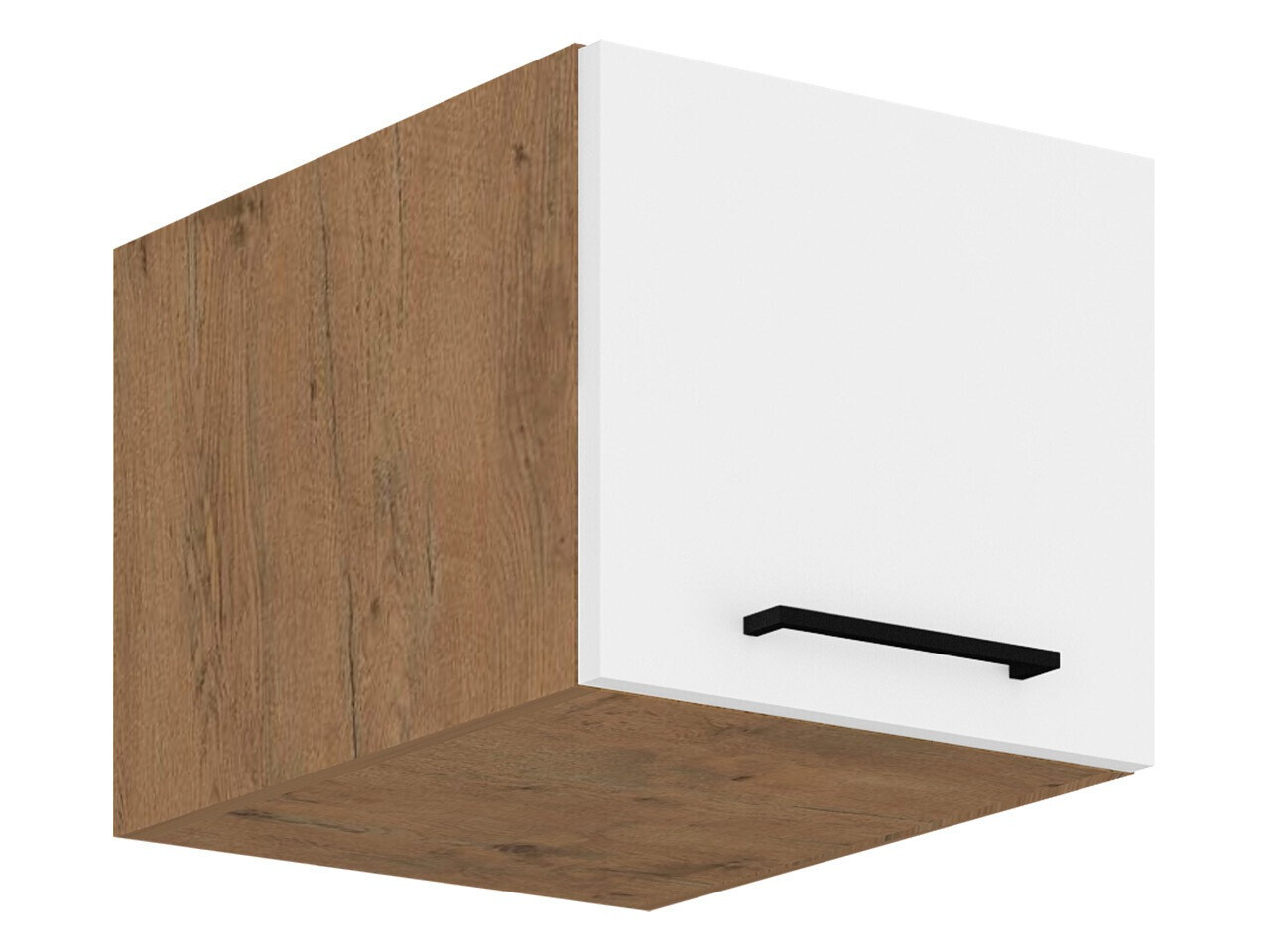 Modular wall cabinet Wood White 130