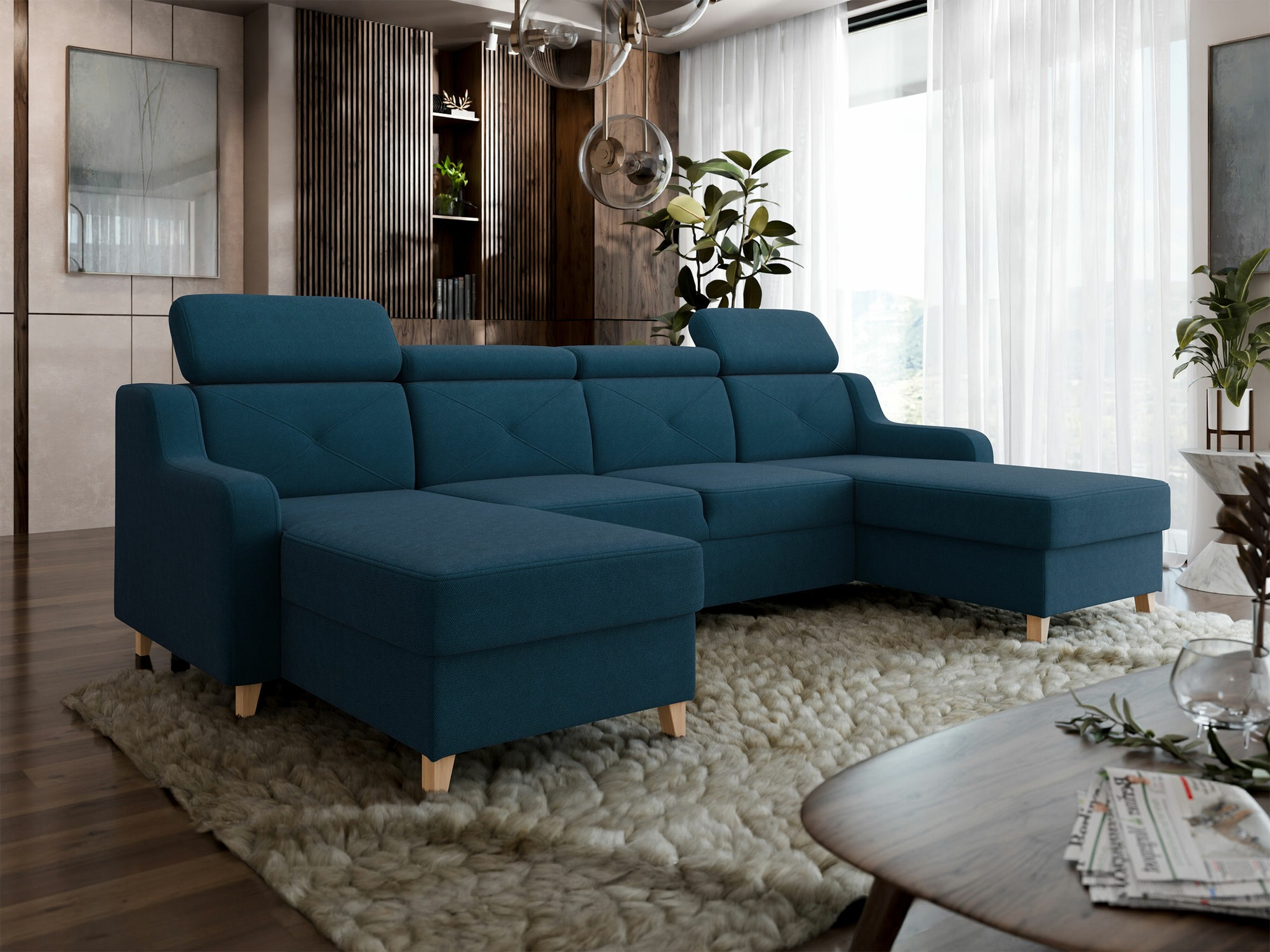 Corner sofa Temple 129 (Kronos 05)