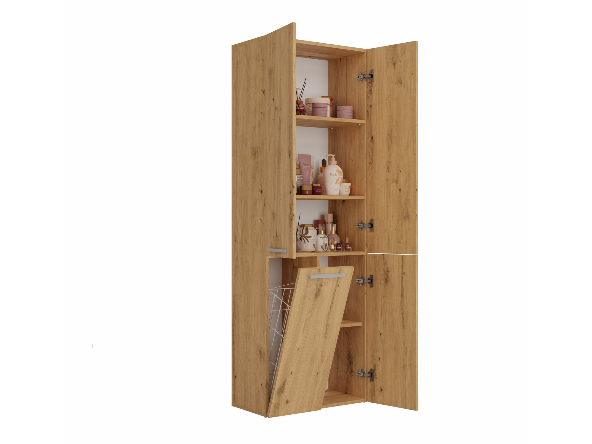 Freestanding bathroom cabinet Nolmaru 100 (Artisan oak)