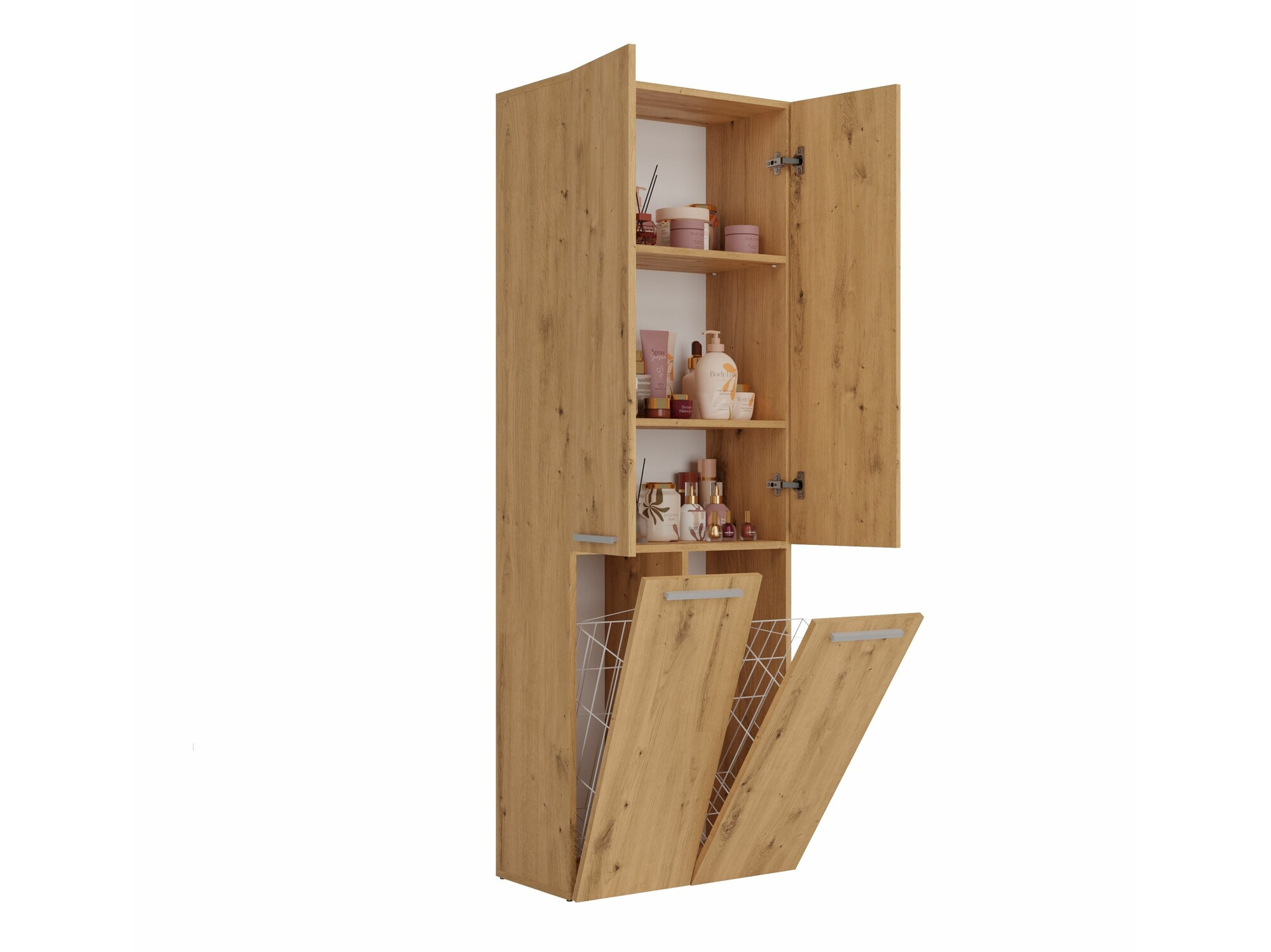Freestanding bathroom cabinet Nolmaru 102 (Artisan oak)