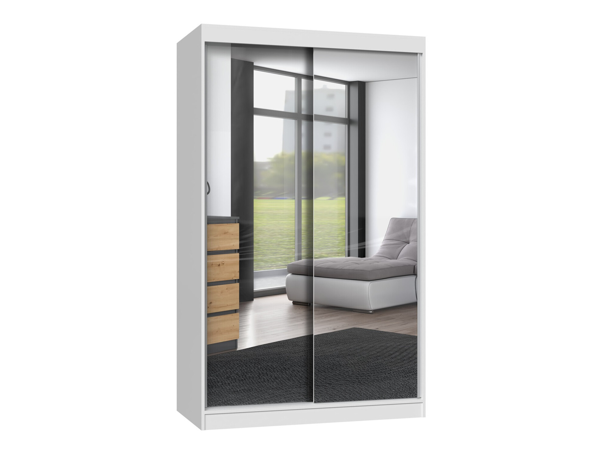 Wardrobe Mandeville 158 (White)