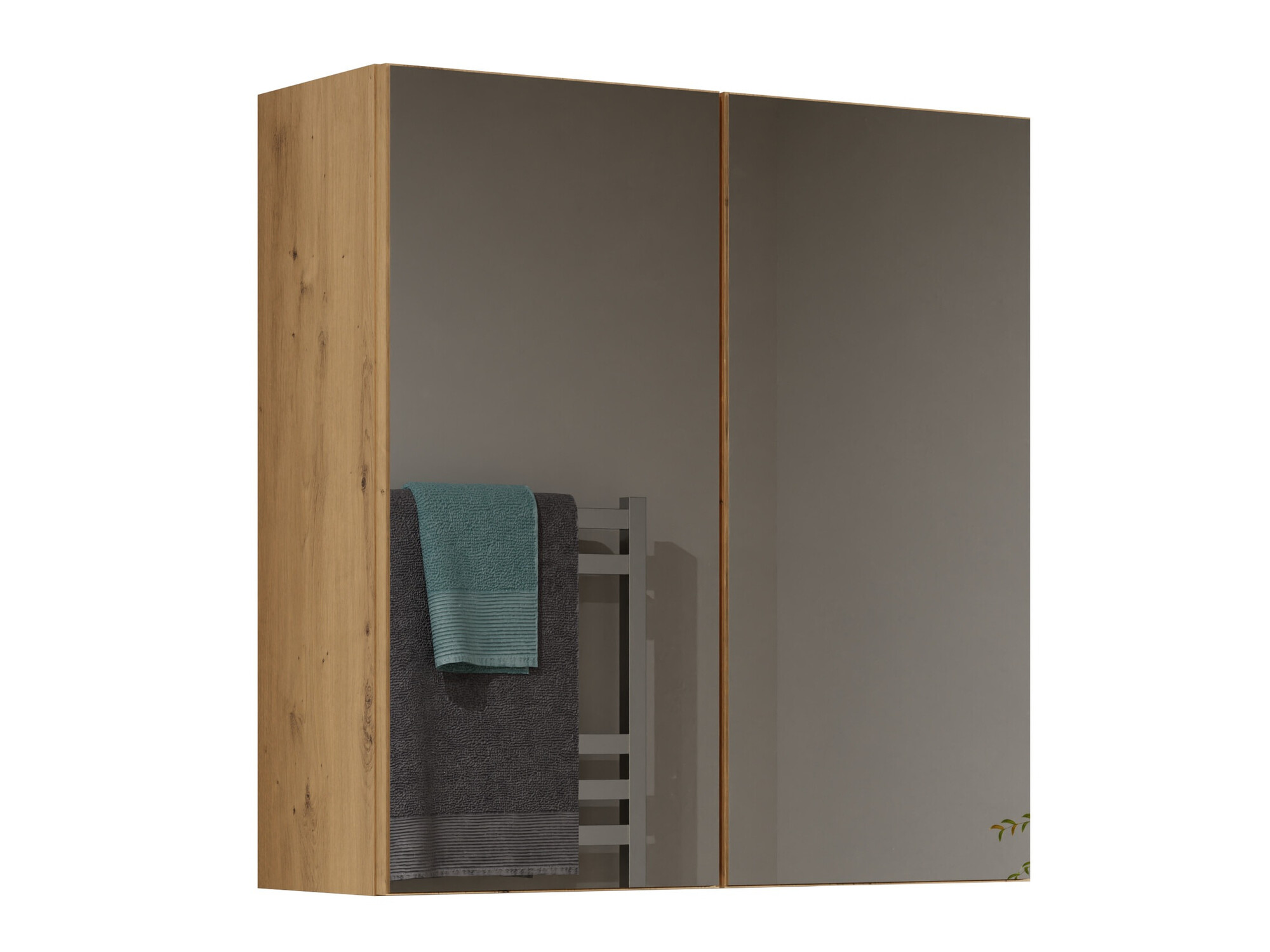 Bathroom mirror cabinet Balelbo 101 (Artisan oak)