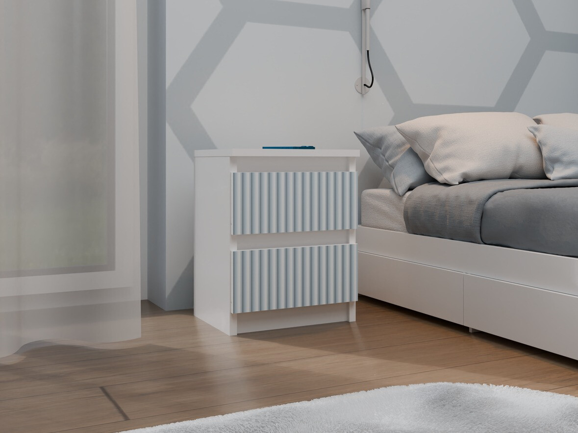 Bedside table Mortore 103 (Blue)