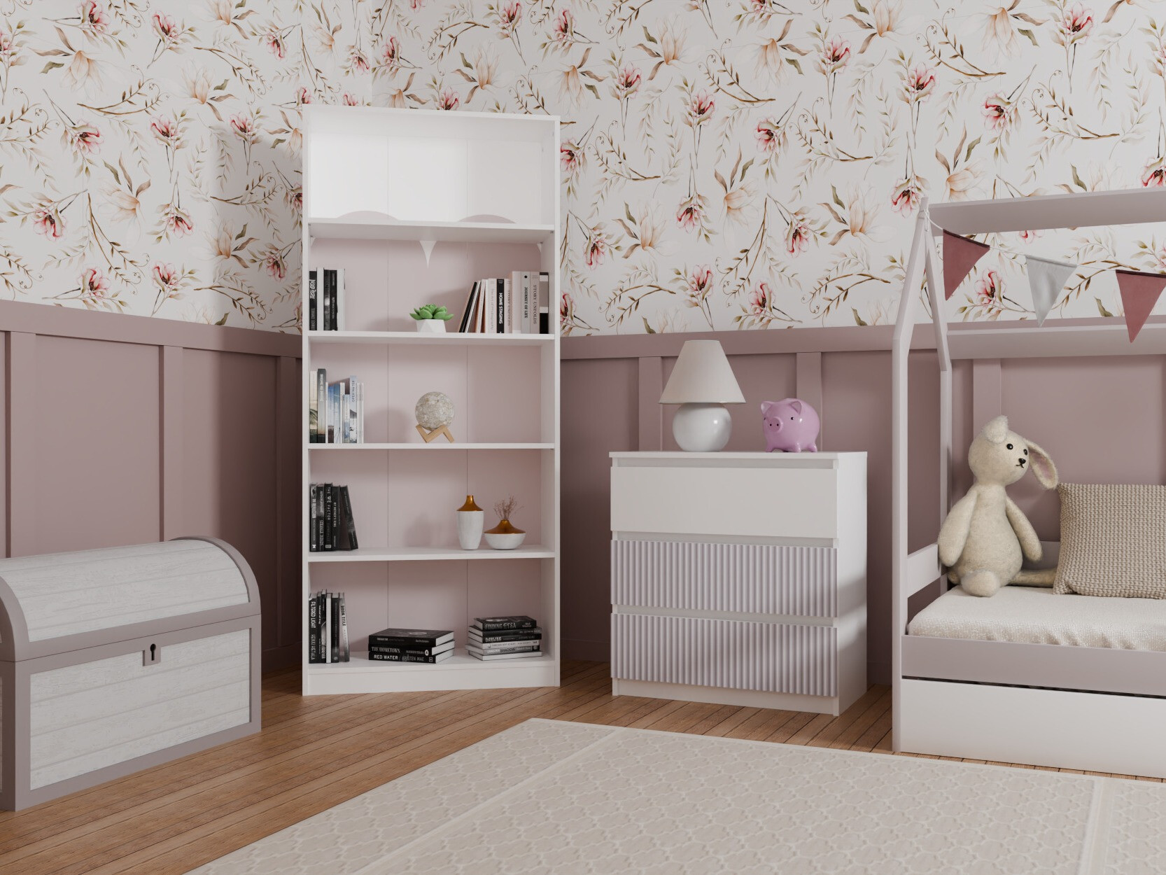 Chest of drawers Mortore 102 (Pink)