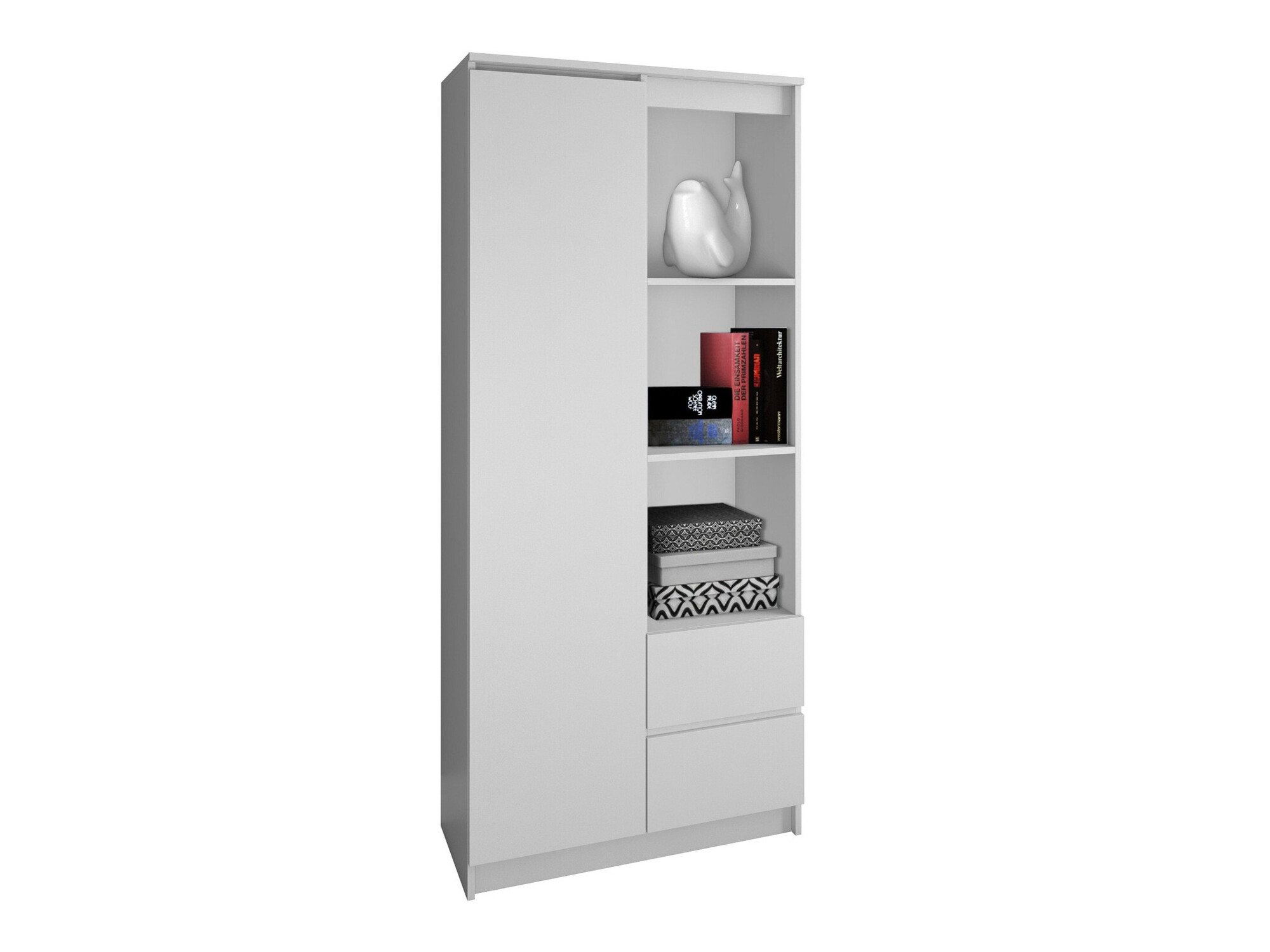 Bookcase Mandeville 182 (White)