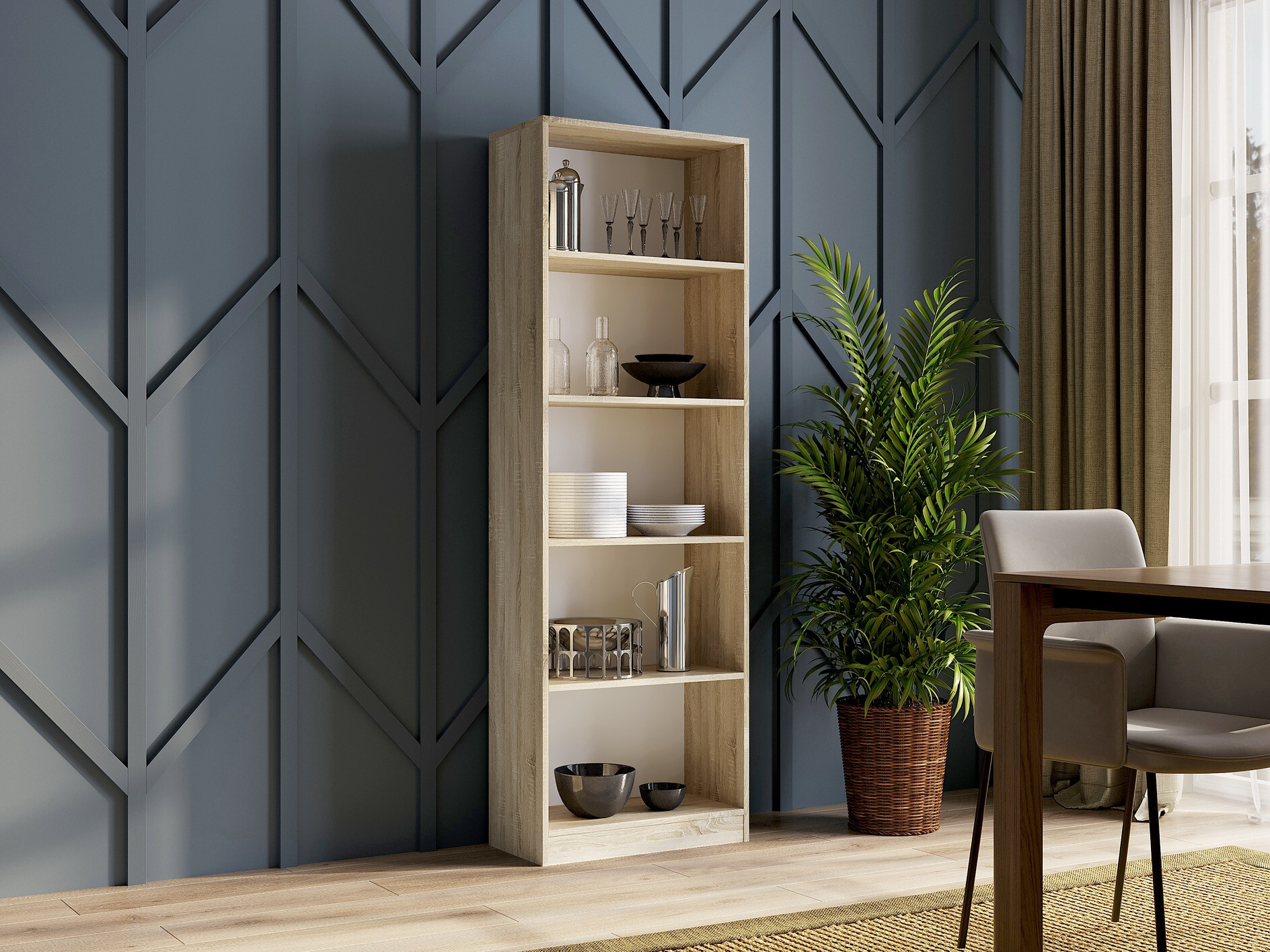 Bookcase Mandeville 191 (Sonoma oak)