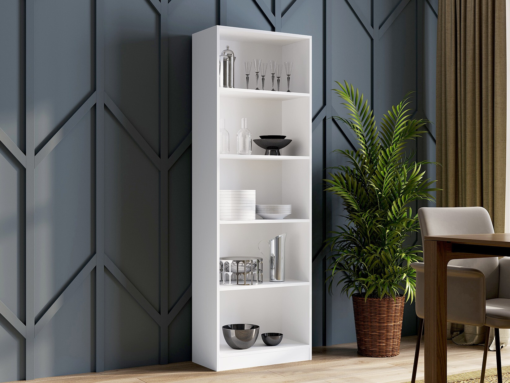 Bookcase Mandeville 191 (White)