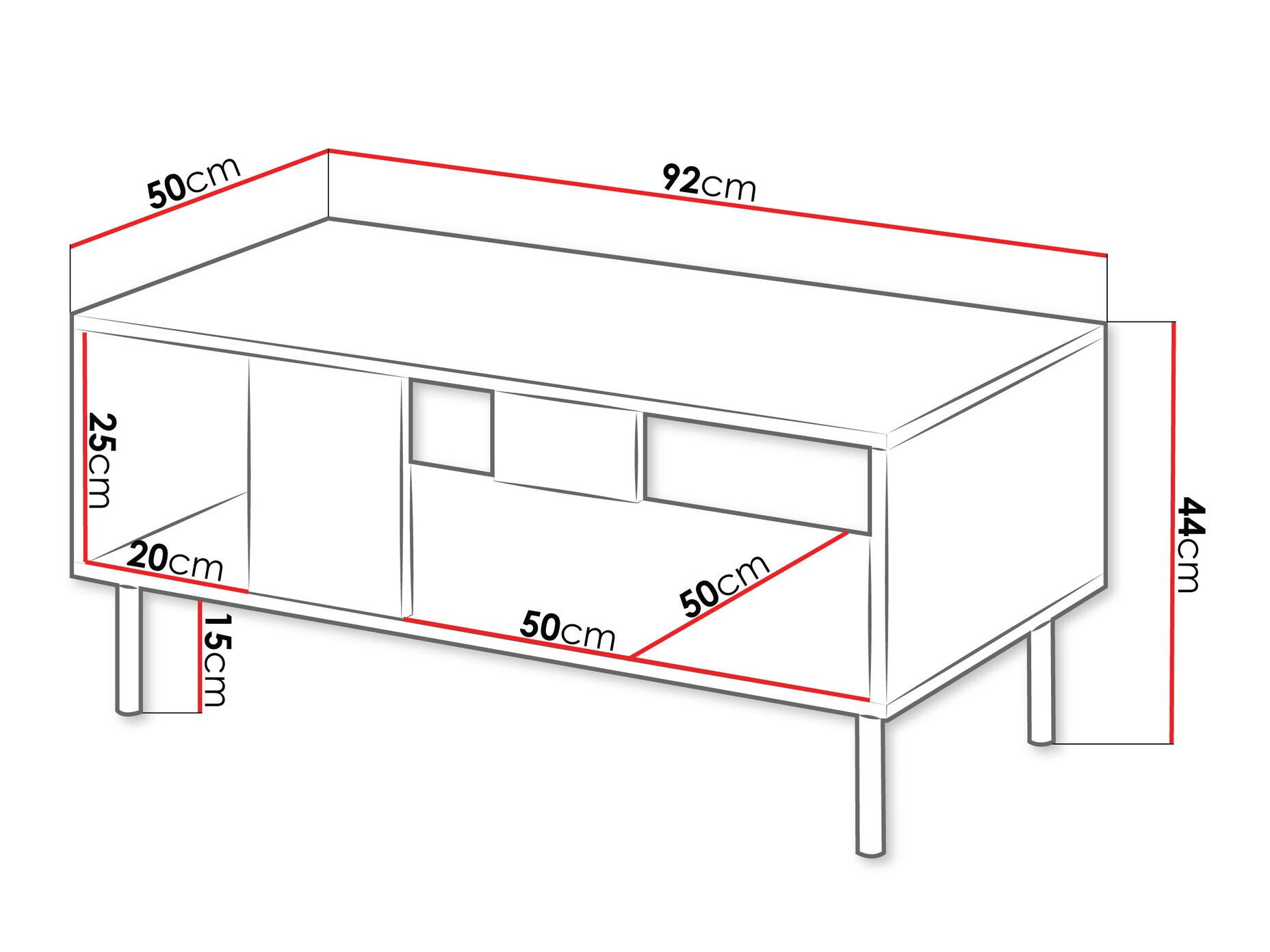 Coffee table Studium
