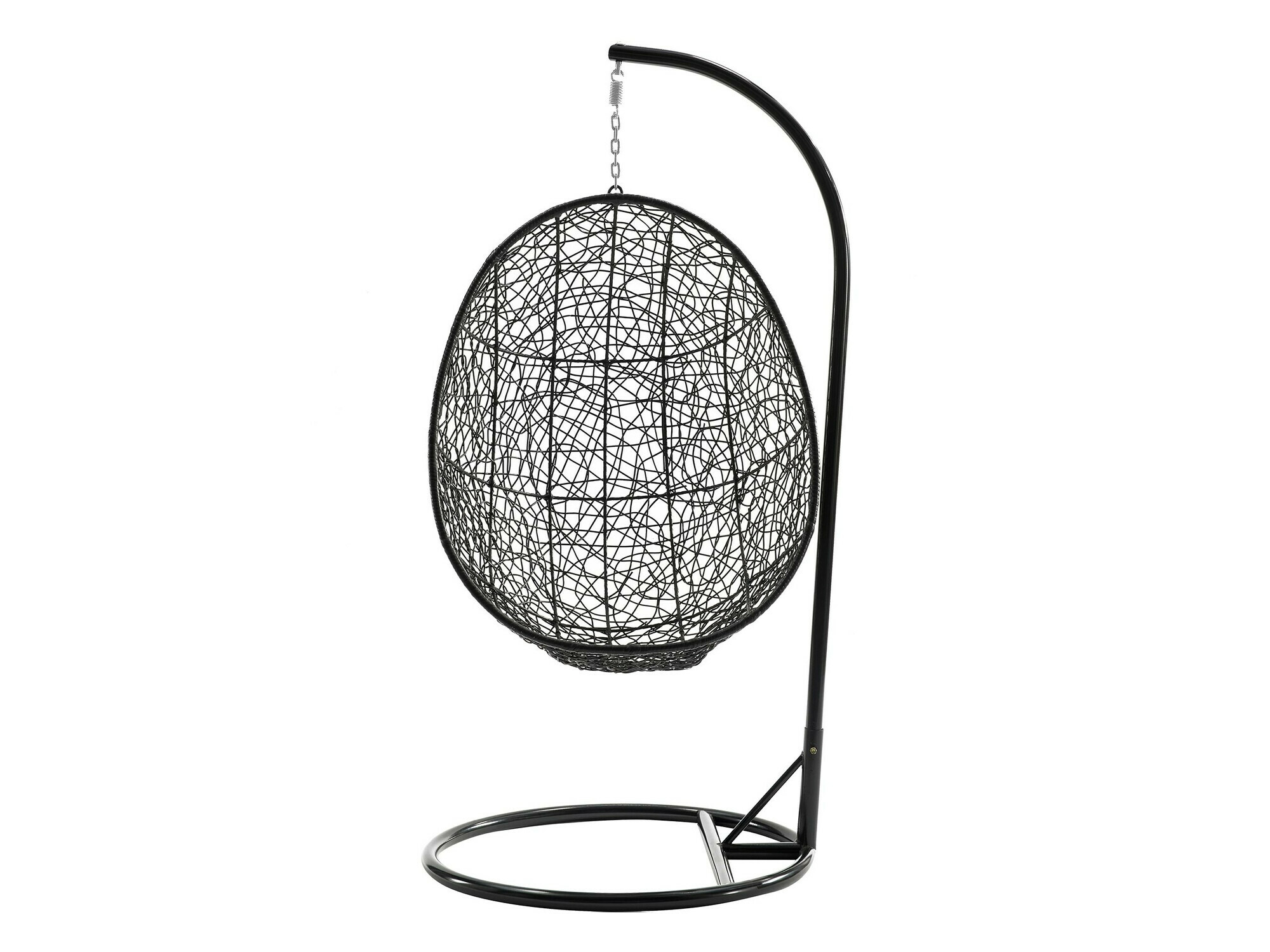 Hanging chair Comfivo 505 (Black + Cream)