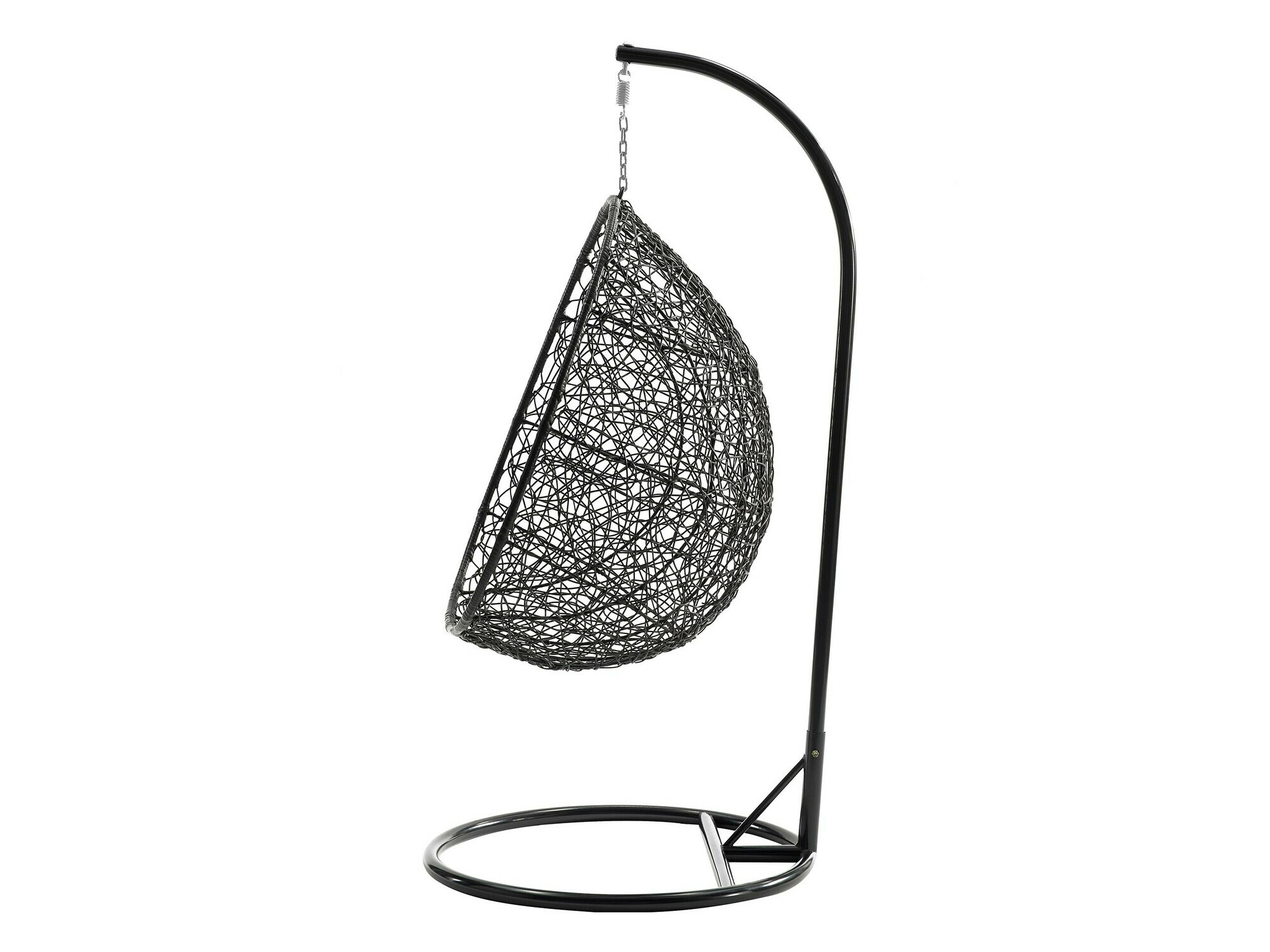 Hanging chair Comfivo 505 (Black + Cream)