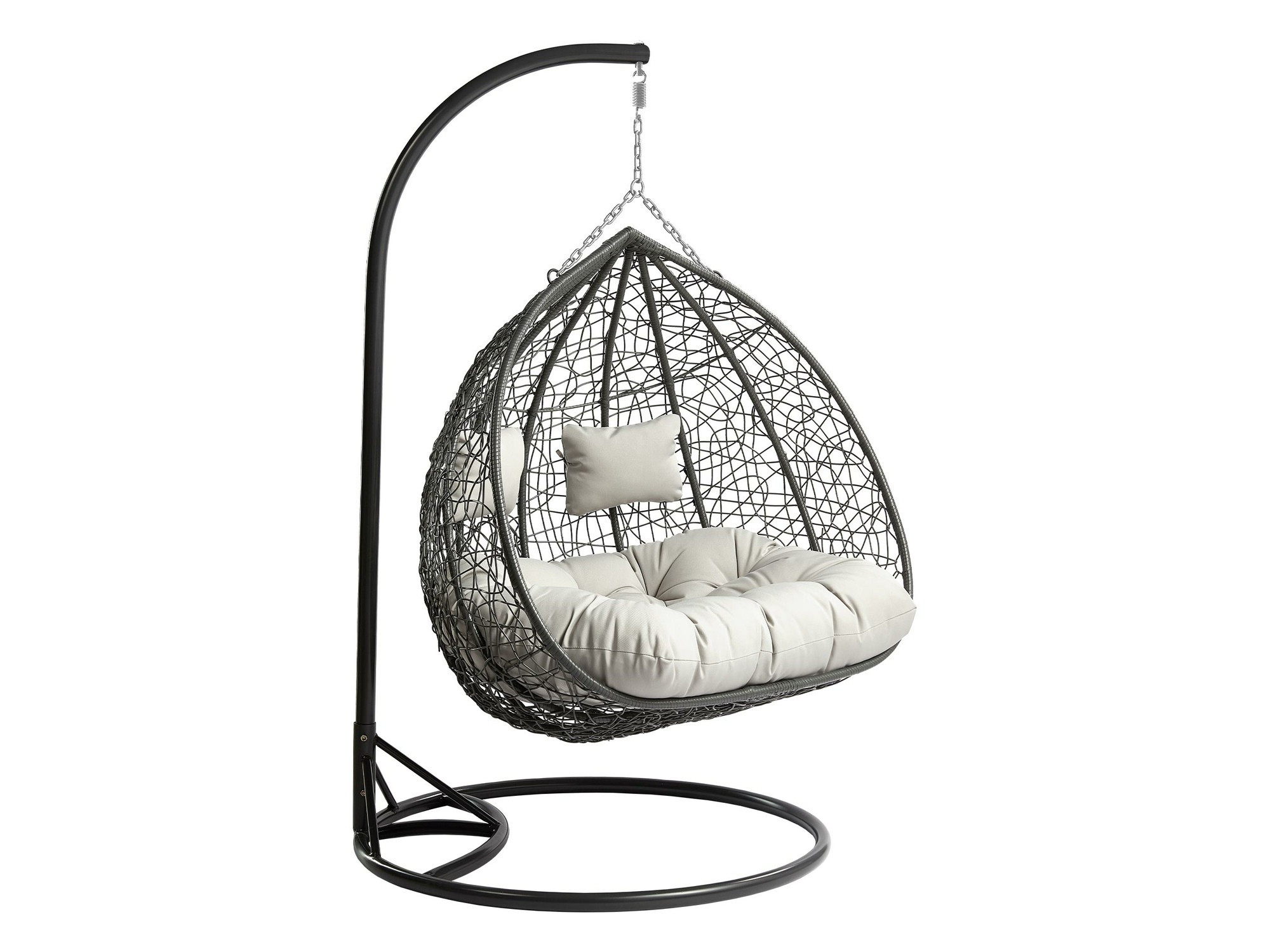 Hanging chair Comfivo Audos (Grey + Light grey)