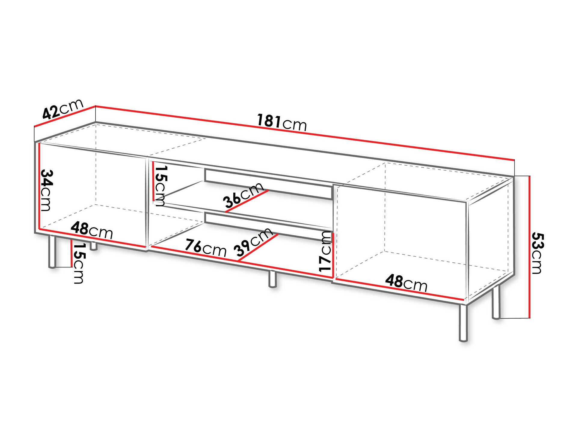 TV stand Livsevi 103 (Not available)