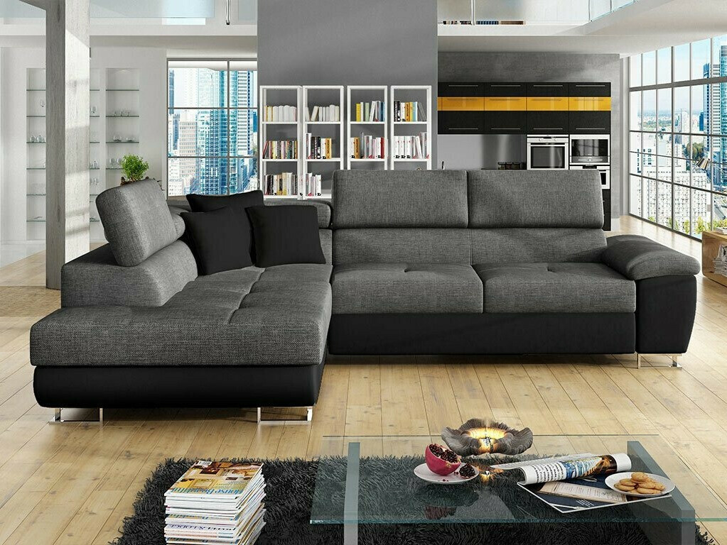 Corner sofa Comfivo Ruta III (Soft 011 + Lux 06)