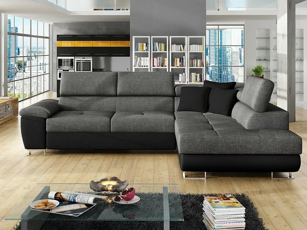 Corner sofa Comfivo Ruta III (Soft 011 + Lux 06)