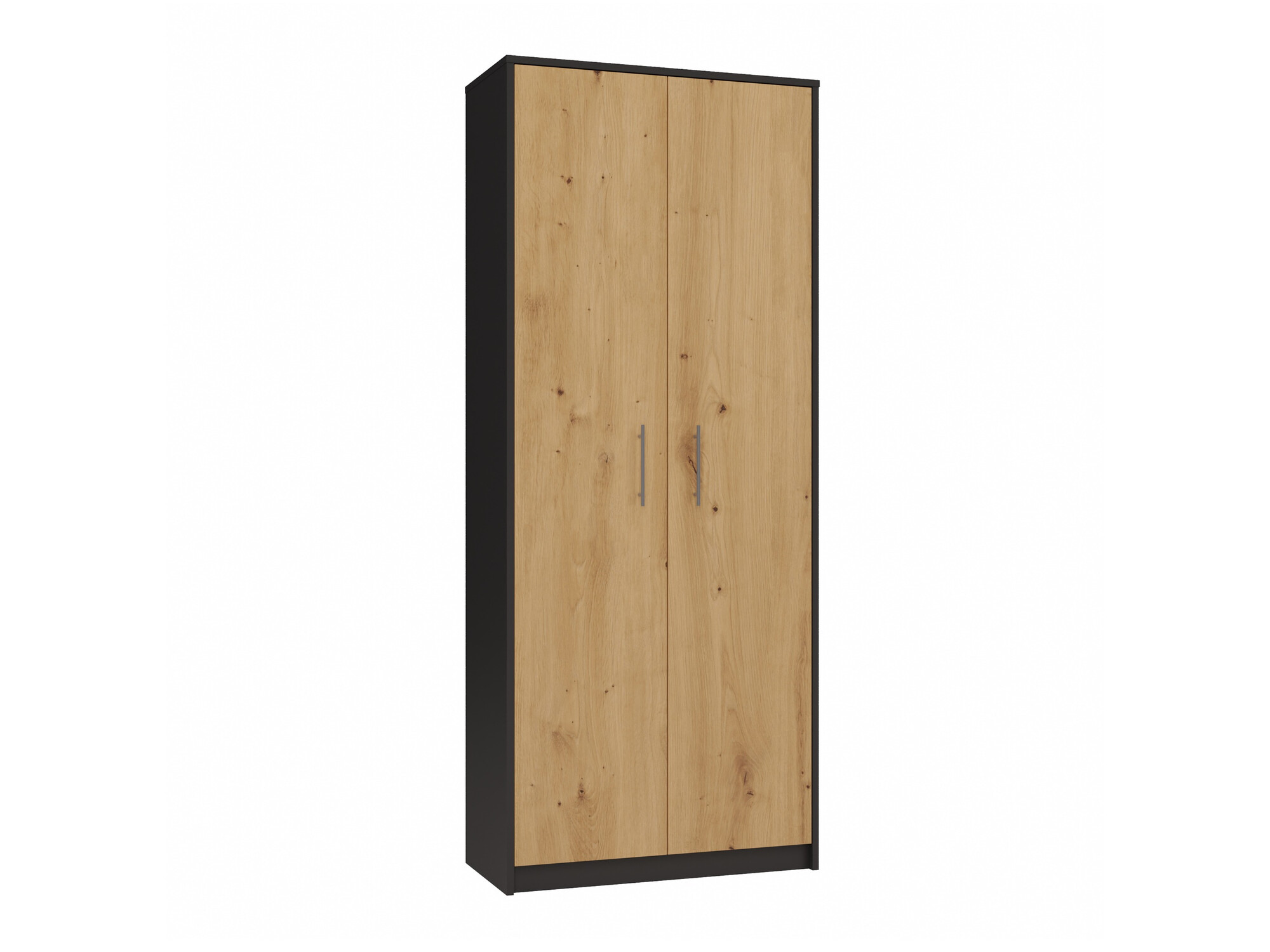 Bookcase Mandeville 196 (Anthracite + Artisan oak)