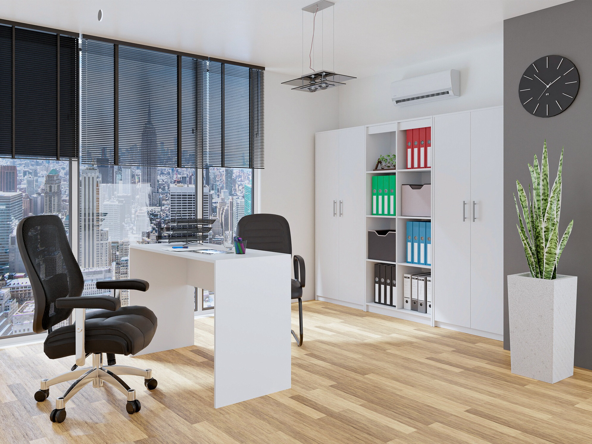 Bookcase Mandeville 196 (White)