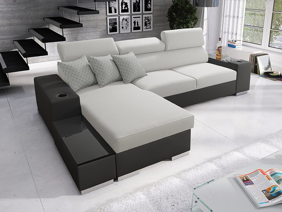 Corner sofa Pearland 103 (Soft 011 + Luxo 6601 + Evo 32)