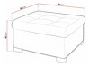 Ottoman Comfivo 115 (Soft 011 + Soul 20)