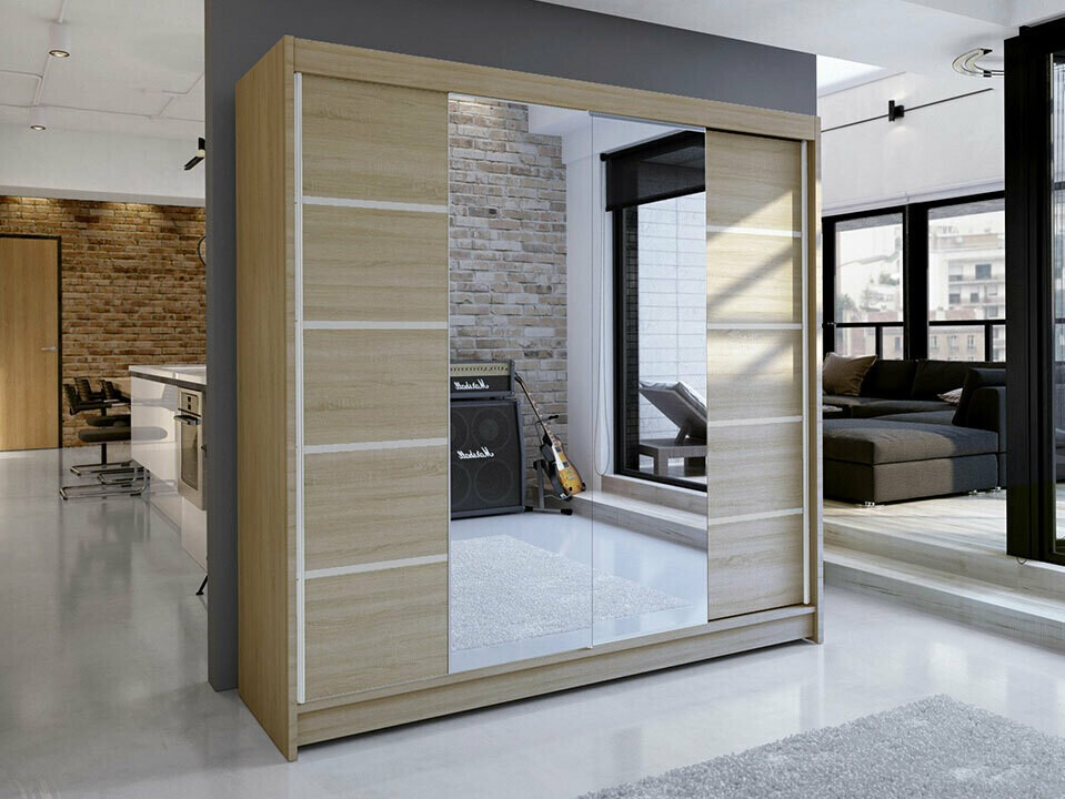 Wardrobe Closico Cavaris V (Sonoma oak)