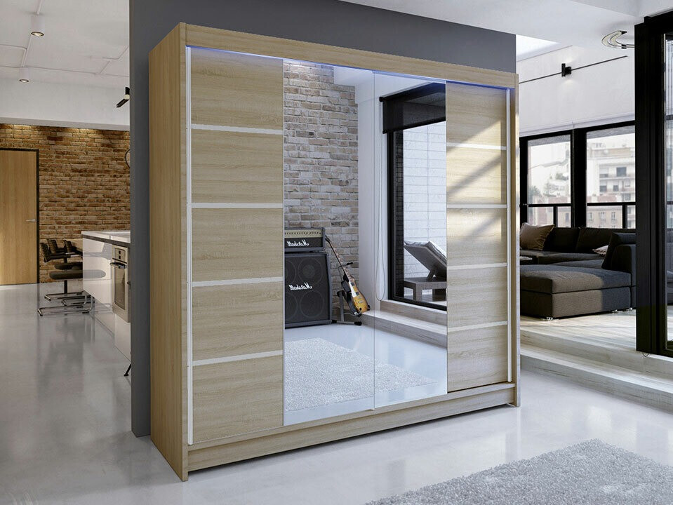 Wardrobe Closico Cavaris V (Sonoma oak)