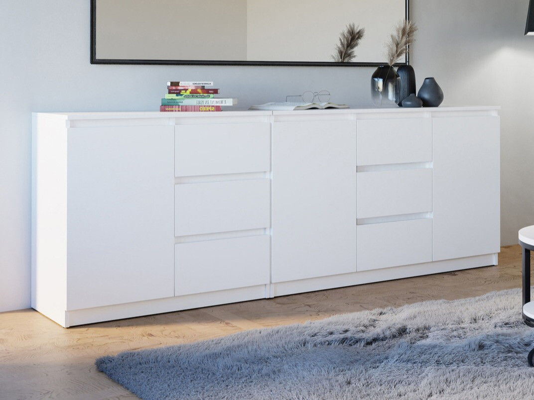 Chest of drawers Elbvelu 109 (White)