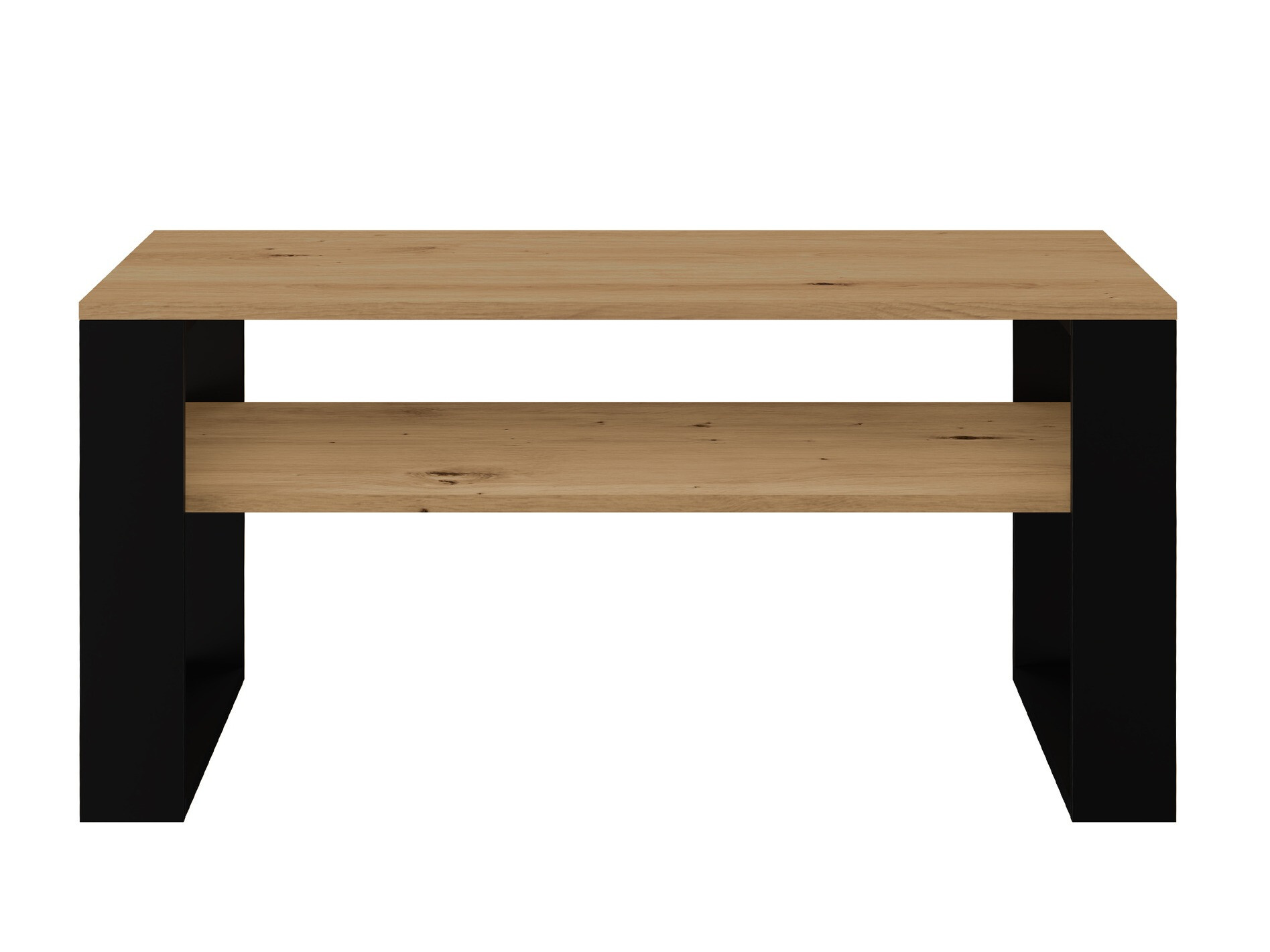 Coffee table Mandeville 208 (Artisan oak + Black)