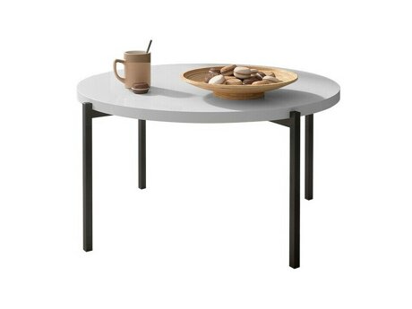 Coffee table Providence 176 (Glossy white + Black)