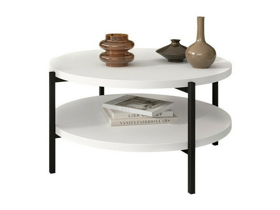 Coffee table Providence 177 (White + Black)