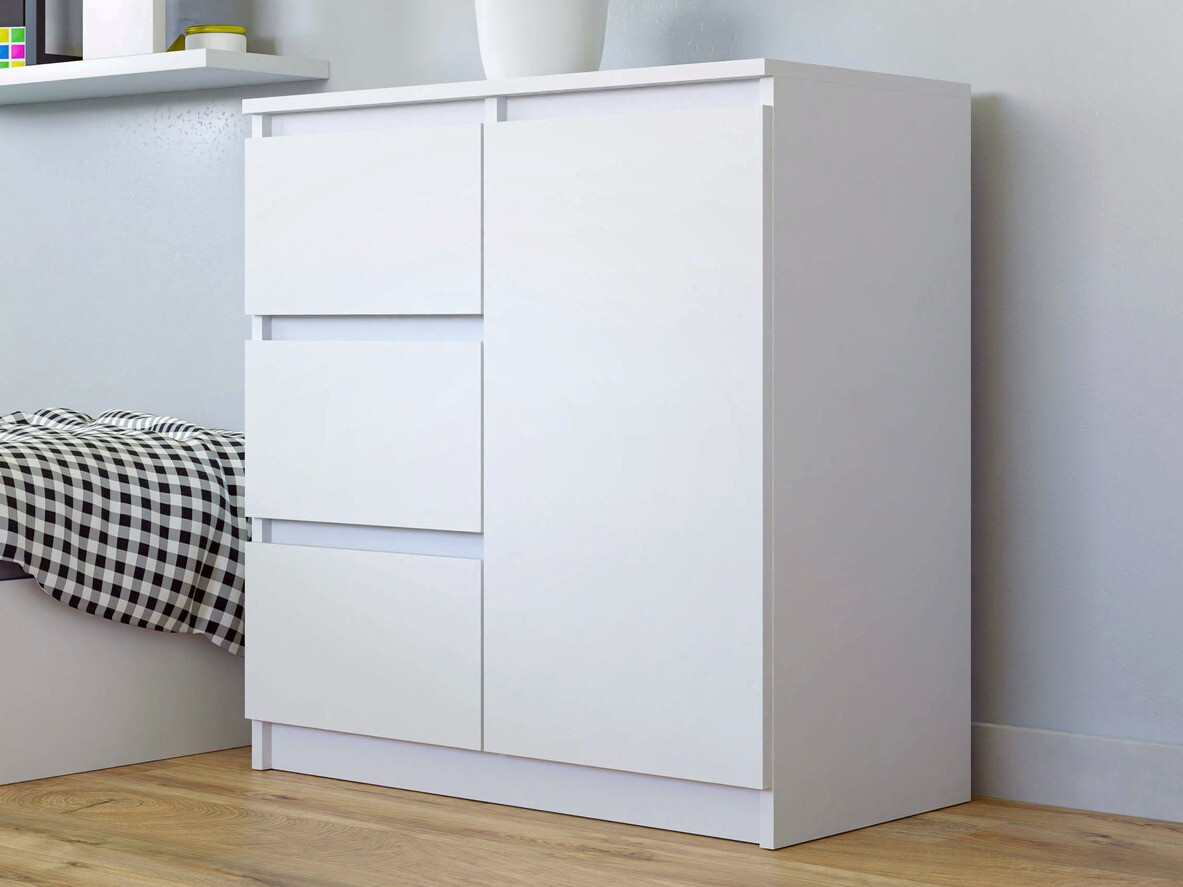 Chest of drawers Elbvelu 110 (White)