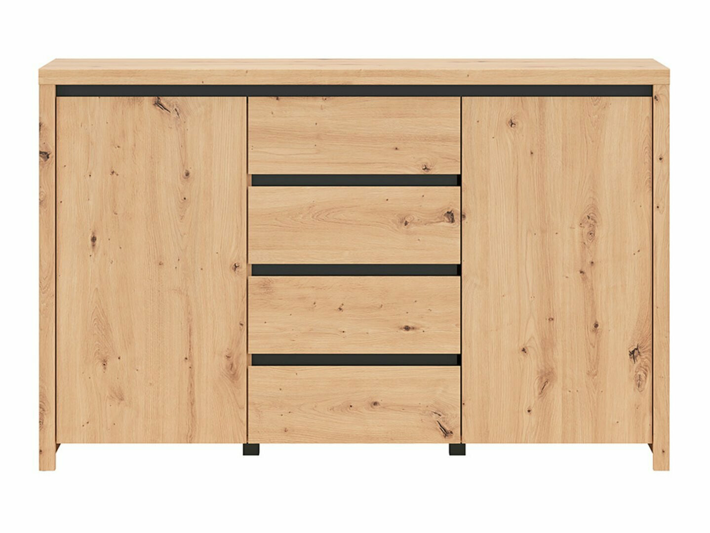 Chest of drawers Nolcire 102 (Artisan oak)