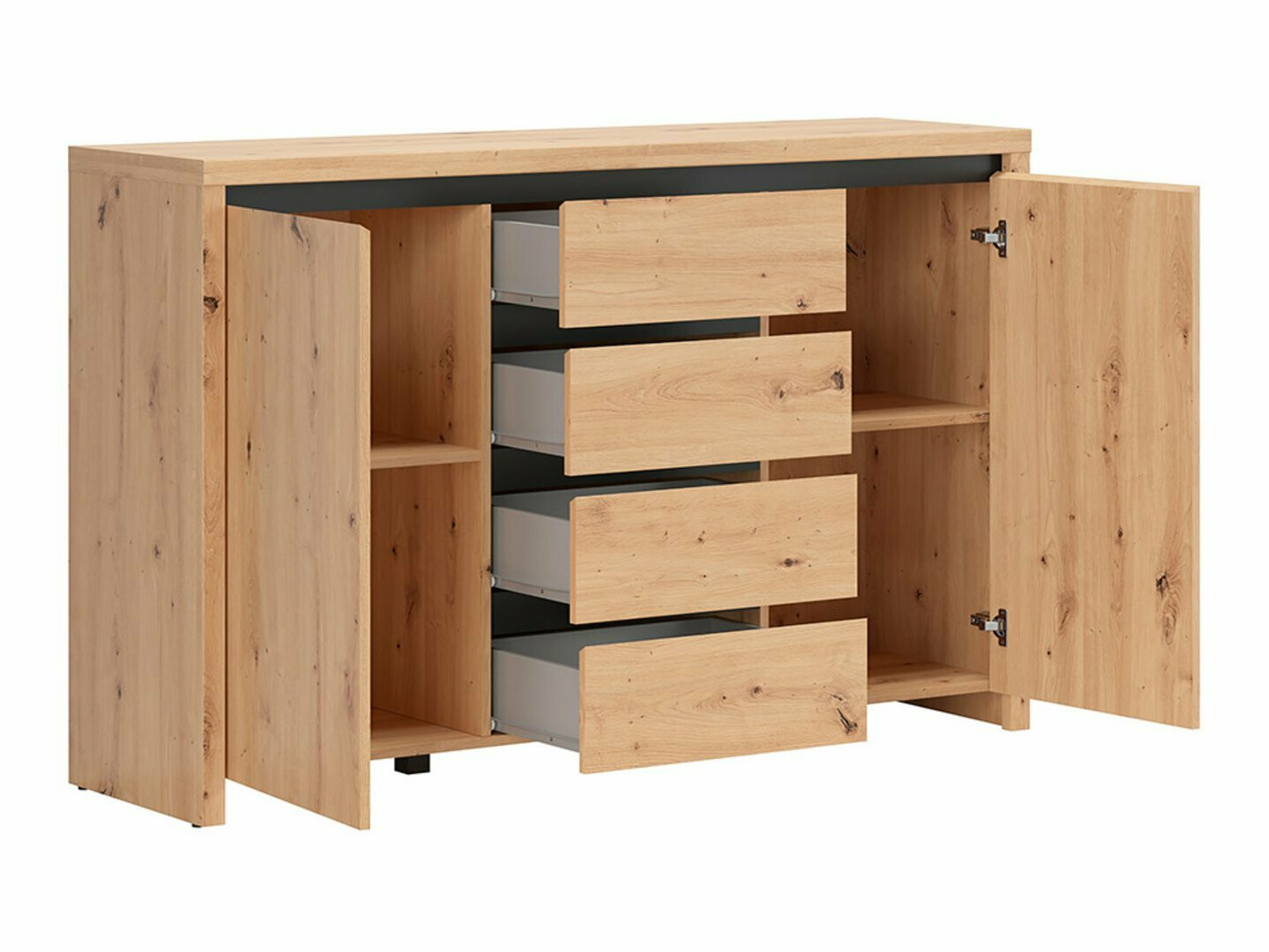 Chest of drawers Nolcire 102 (Artisan oak)
