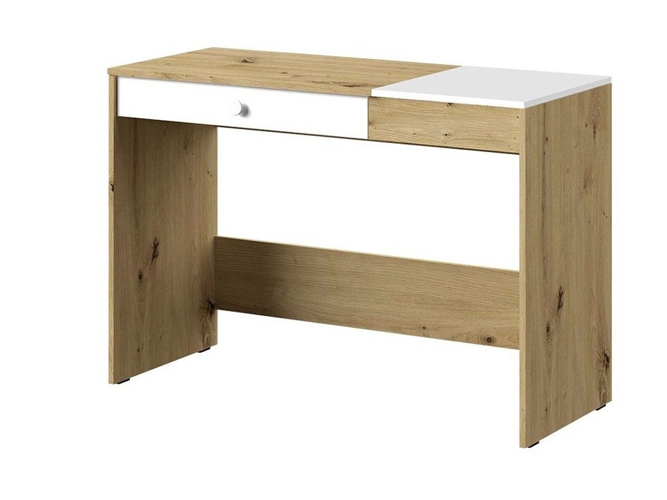 Desk Almira 109 (Artisan oak + White)