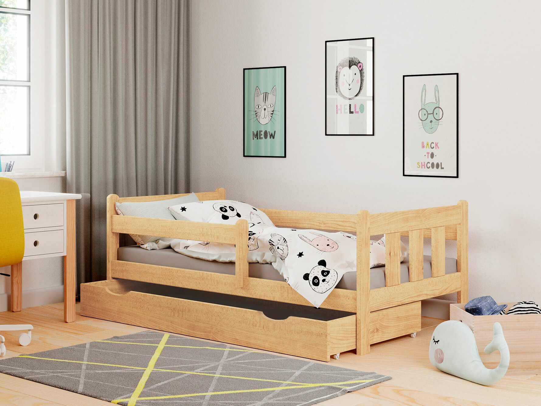 Bed Houston 889 (Pine)